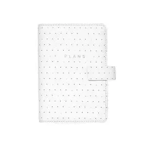 Filofax Moonlight Personal Organiser White 022651 FX48303