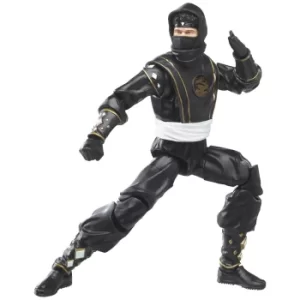 Hasbro Power Rangers Lightning Collection Monsters Mighty Morphin Ninja Black Ranger Action Figure