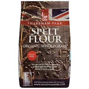 Sharpham Park Organic Wholegrain Spelt Flour 1kg