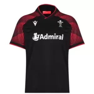 Macron Wales Alternate Sevens Shirt 2020 2021 - Black