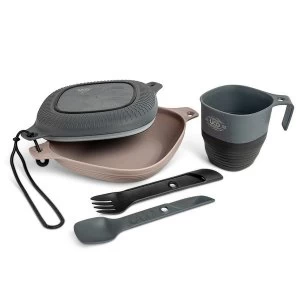 UCO 6 Pce Mess Kit Venture - Dark Grey/Beige