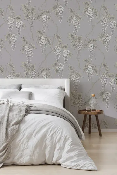 Superfresco Easy Wisteria Floral Wallpaper Mauve