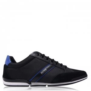 Hugo Boss Saturn Low Top Trainers Black Size 8 Men