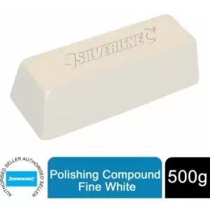 Silverline Polishing Compound 500g Fine White 107874