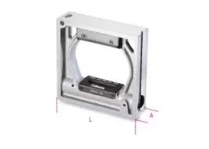 Beta Tools 1699Q Precision Square Level 200mm Die Cast Iron Accuracy 0.05mm/m