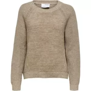 Selected Femme Sira Crew Neck Jumper - Beige