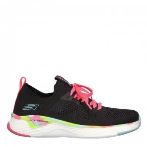 Skechers Fuse Girls Runners - Black/Multi