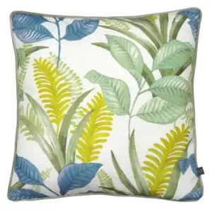 Sumba Floral Cushion Waterfall, Waterfall / 50 x 50cm / Polyester Filled