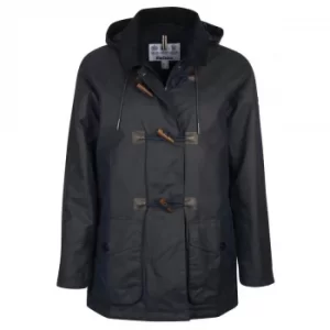 Barbour Womens Merlin Wax Jacket Royal Navy 8