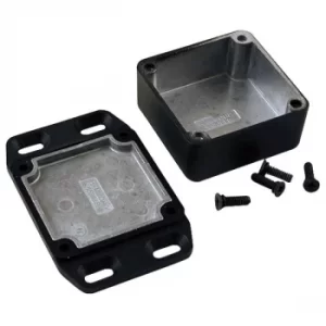 Hammond 1590WLLBFLBK Watertight Diecast Enclosure Flanged Lid 50 x...