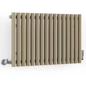 Terma - Mocha Horizontal Designer Radiator Oval Column Central Heating Radiators 590x865 - Mocha