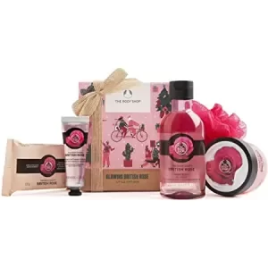 The Body Shop Glowing British Rose Big Gift Box