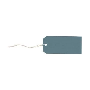 Strung Tags 120mm x 60mm Blue 1 x Pack of 1000