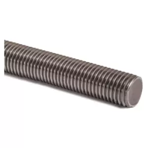 Moderix - Fully Threaded Rod Zinc Plated Studding Bar Grade 4.8 - 1m Length - Diameter 12mm - Pack of 10