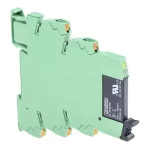 Phoenix Contact PLC-OPT-230UC/ 24DC/2 Series, 230V ac/dc SPNO Interface Relay Module, Push In Terminal, DIN Rail