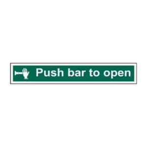 Push Bar to Open - Sav (300 x 100mm)