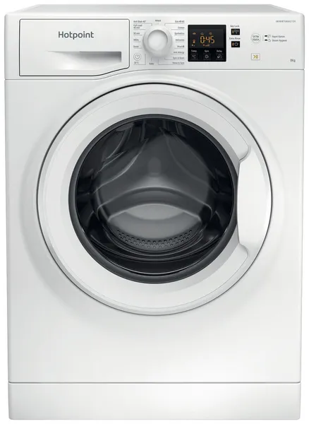 Hotpoint NSWM846WUK 8KG 1400RPM Anti-Stain Washing Machine