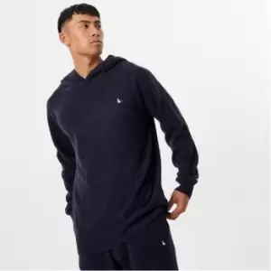 Jack Wills Knitted Style Hoodie Mens - Blue