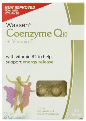 Wassen Coenzyme Q10 + Vitamin E 30 tablet