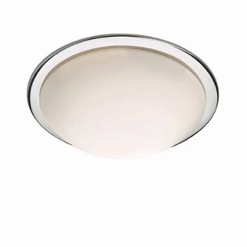 Ring 3 Light Indoor Large Flush Light White, E27