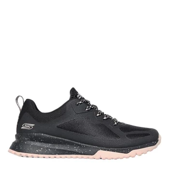 Skechers Squad 3 Trainers Ladies - Black/Pink