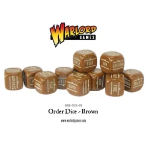 BA Order Dice -Brown