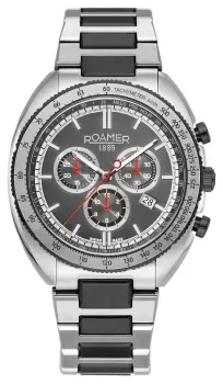 Roamer 868837 45 85 70 Power Chrono (44mm) Black Dial / Watch