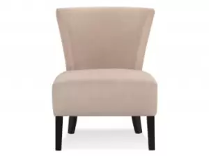 LPD Austen Sand Upholstered Fabric Accent Chair