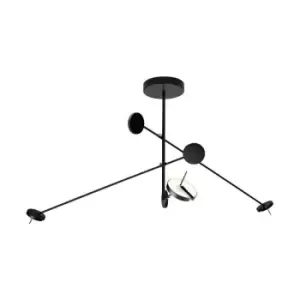 Grok Invisible - LED Ceiling Pendant Matt Black 2295lm 2700K