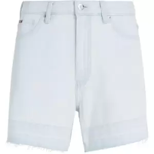 Tommy Hilfiger Dnm Straight Short Hw Kira - White