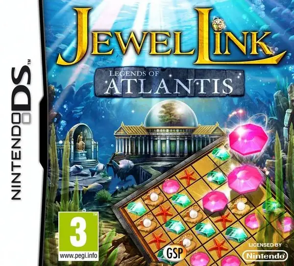 Jewel Link Legends of Atlantis Nintendo DS Game