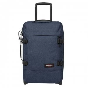 Eastpak Tranverz Soft-Side Small Triple Denim Suitcase