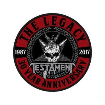 Testament - The Legacy 30 Year Anniversary Standard Patch