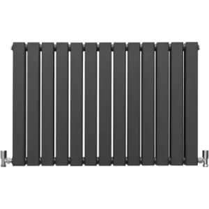 Monstershop - Designer Flat Panel Radiators Anthracite Grey 600mm x 910mm - Anthracite