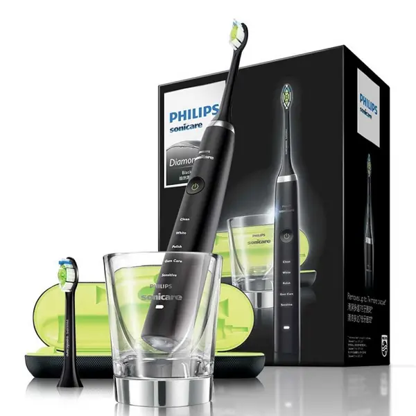 Philips Sonicare HX9352/04 DiamondClean Black Sonic Electric Toothbrush