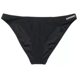 Superdry Code Bikini Bottoms - Black