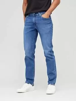Levis 511 Slim Fit Jeans - Mid Wash, Size 38, Length Long, Men