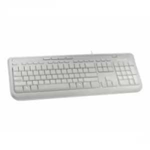 Microsoft Wired Keyboard 600 White ANB-00026