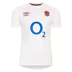 Umbro England Rugby Home Shirt 2023 2024 Adults - White