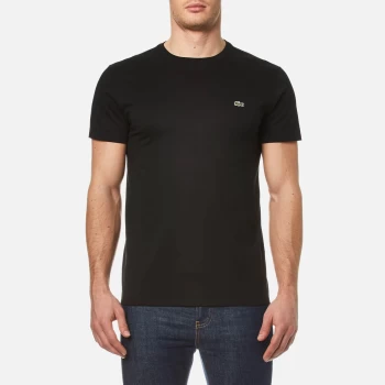 Lacoste Mens Pima T-Shirt - Black - 7/XXL