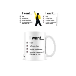 Queen I Want Check List Boxed Mug