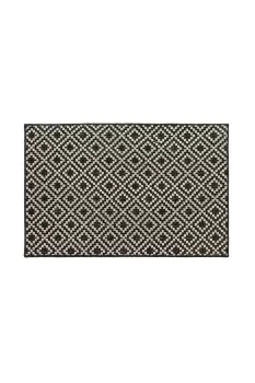 JVL Everley Monochrome Indoor Washable Rug 80 x 120cm