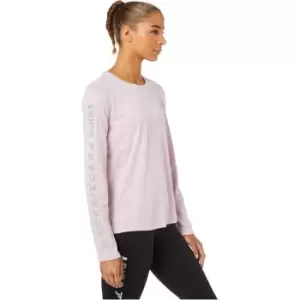 Asics Womens Katakana LS Running Top - Purple