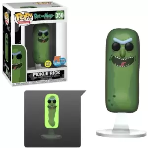 Rick & Morty Pickle Rick GITD SDCC 2019 EXC Pop! Vinyl Figure