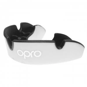 Opro Sliver Mouth Guard Juniors - White