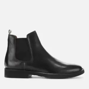 Polo Ralph Lauren Mens Talan Smooth Leather Chelsea Boots - Black - UK 8