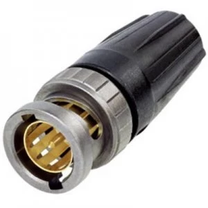 Neutrik NBNC75BLP9X BNC connector Plug, straight 75 Ω