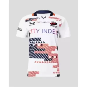 Castore Saracens Away Jersey Womens - White