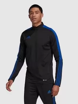 Adidas Mens Tiro Training Top - Black, Size S, Men