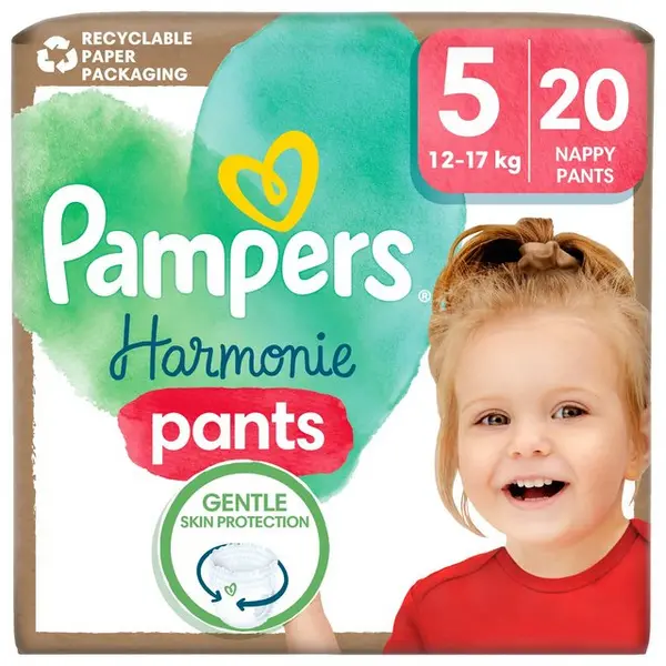 Pampers Harmonie Nappy Pants Size 5 20 Nappies